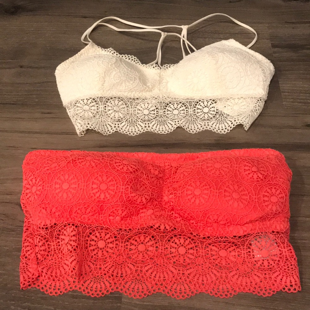 Hollister Lace Bralette Lot